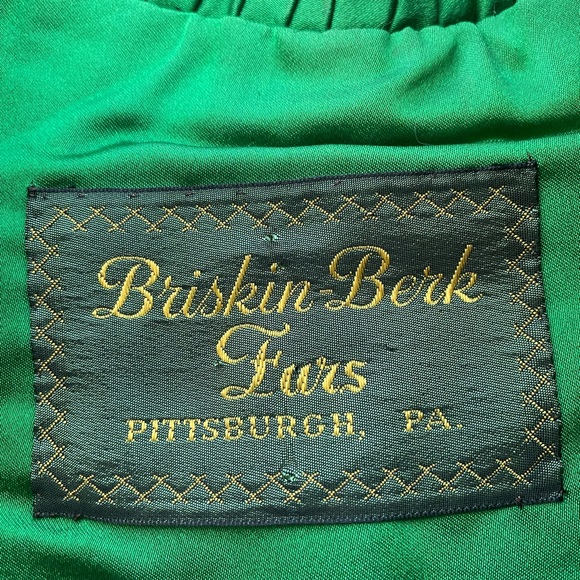 VINTAGE Real Fur Jacket by Briskin-Berk Furs - Picture 6 of 8